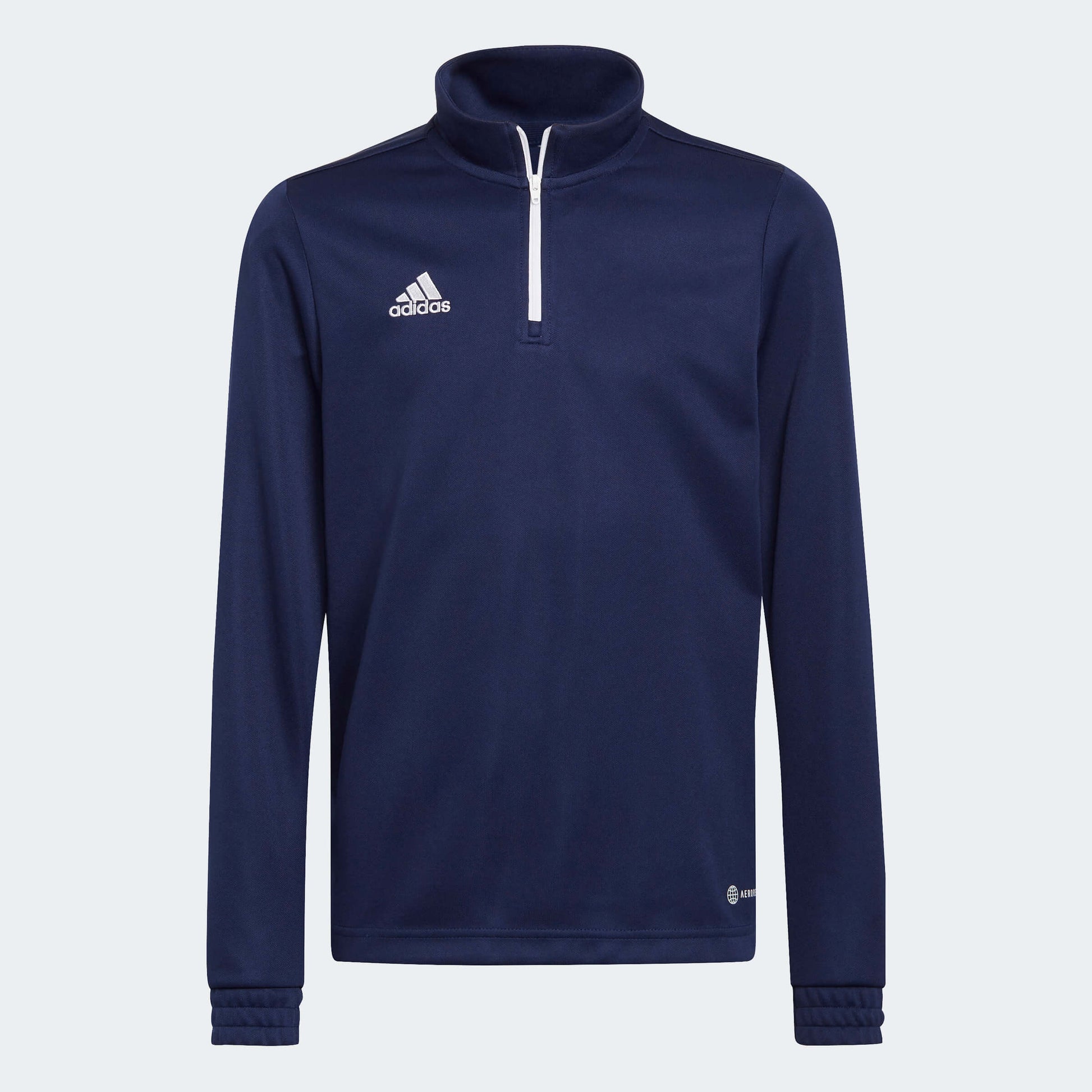 adidas YOUTH Entrada 22 Training Top Navy-White (Front)