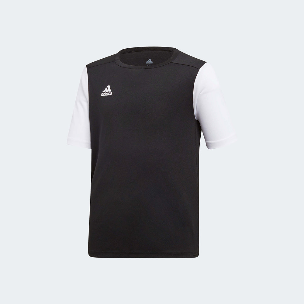 adidas YOUTH Estro 19 Jersey Black-White (Front)