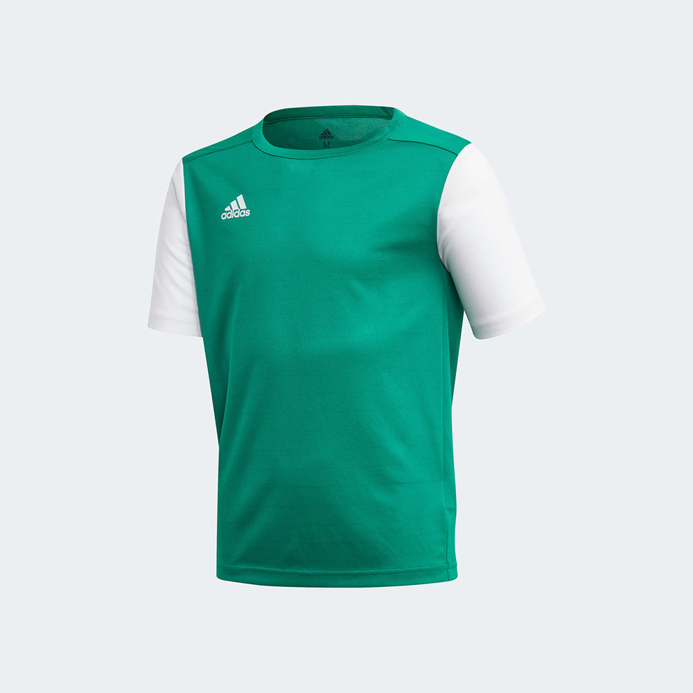 adidas YOUTH Estro 19 Jersey Bold Green-White (Front)