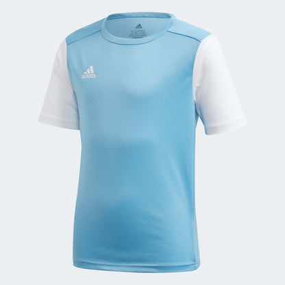adidas YOUTH Estro 19 Jersey Light Blue-White (Front)