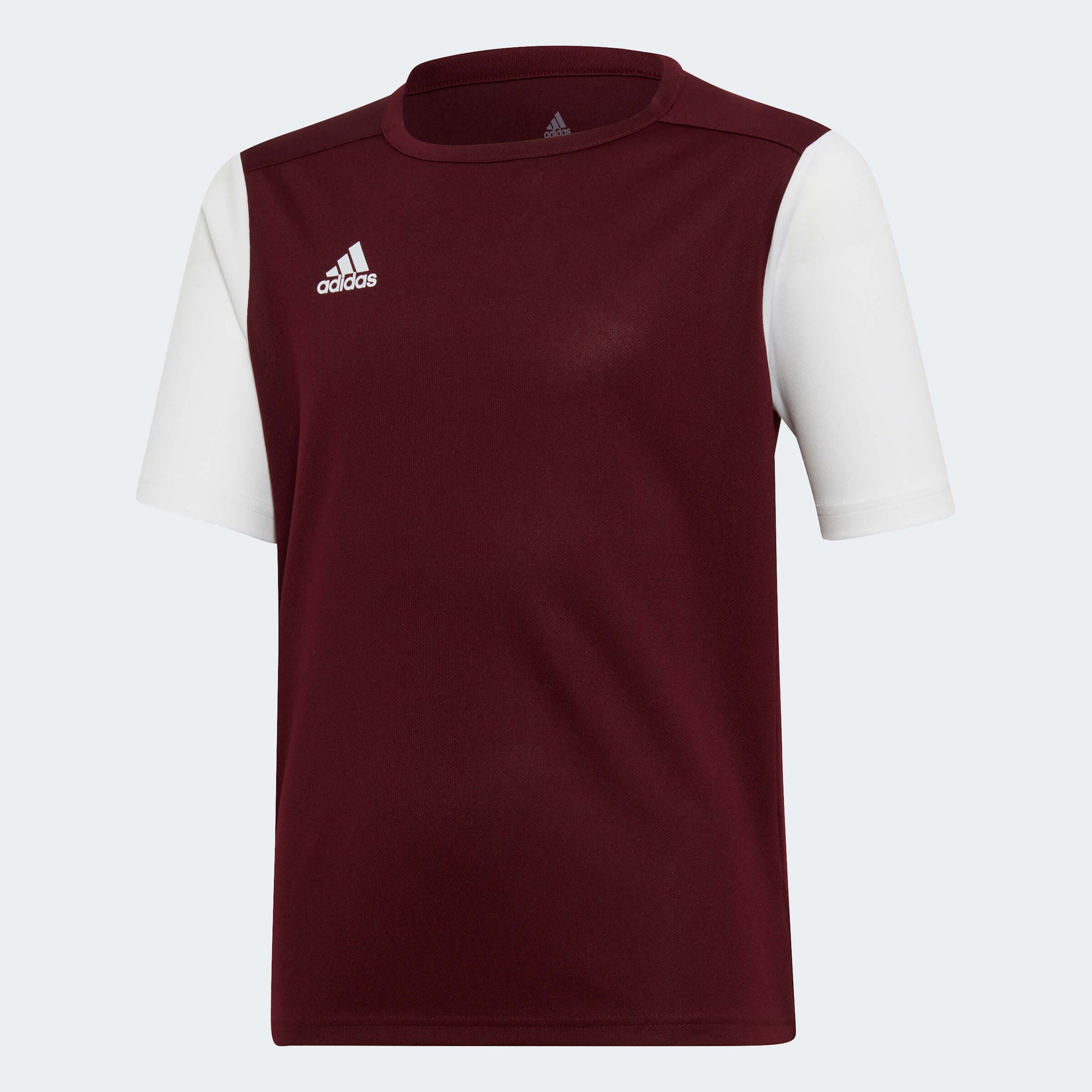 adidas YOUTH Estro 19 Jersey Maroon-White (Front)