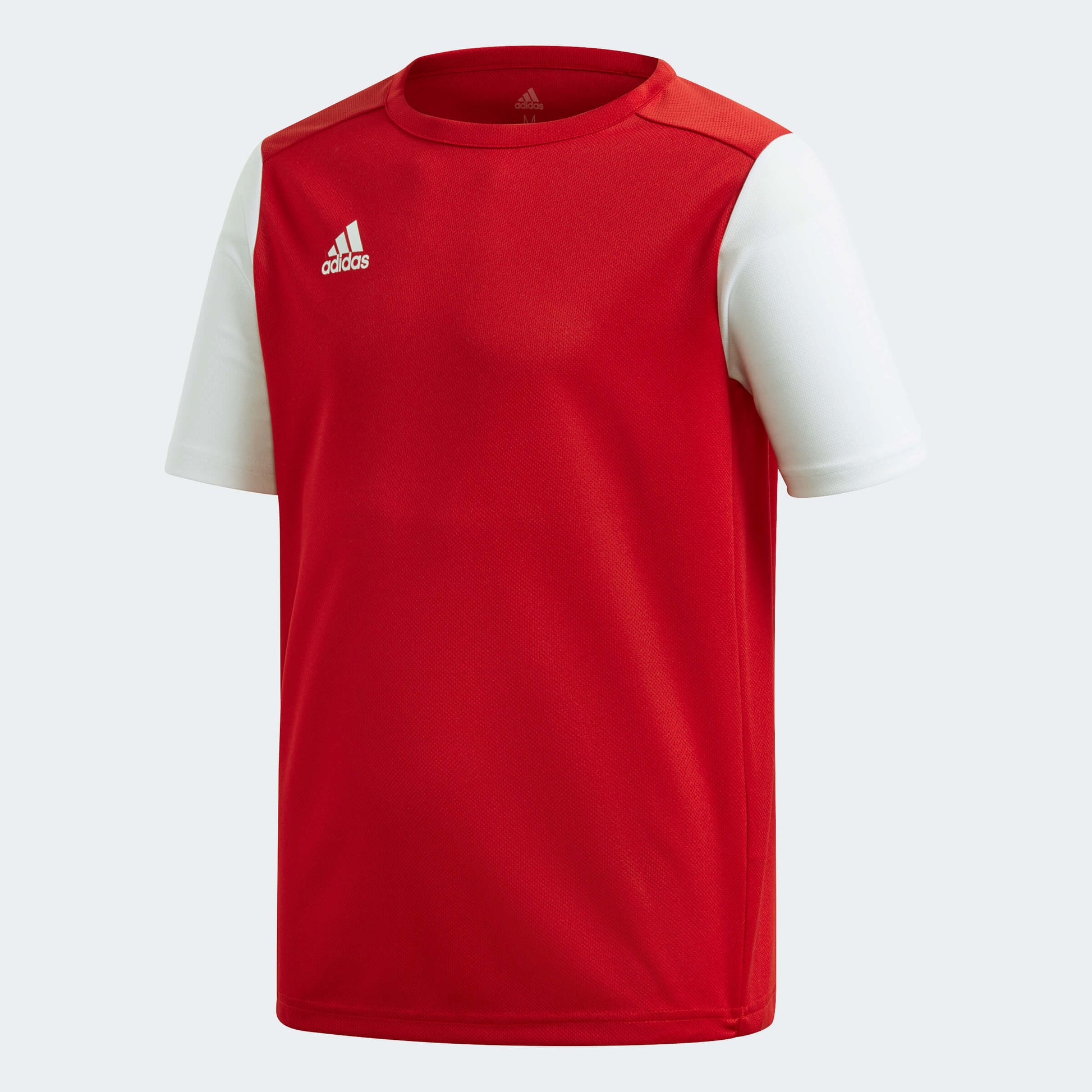 adidas YOUTH Estro 19 Jersey Red-White (Front)