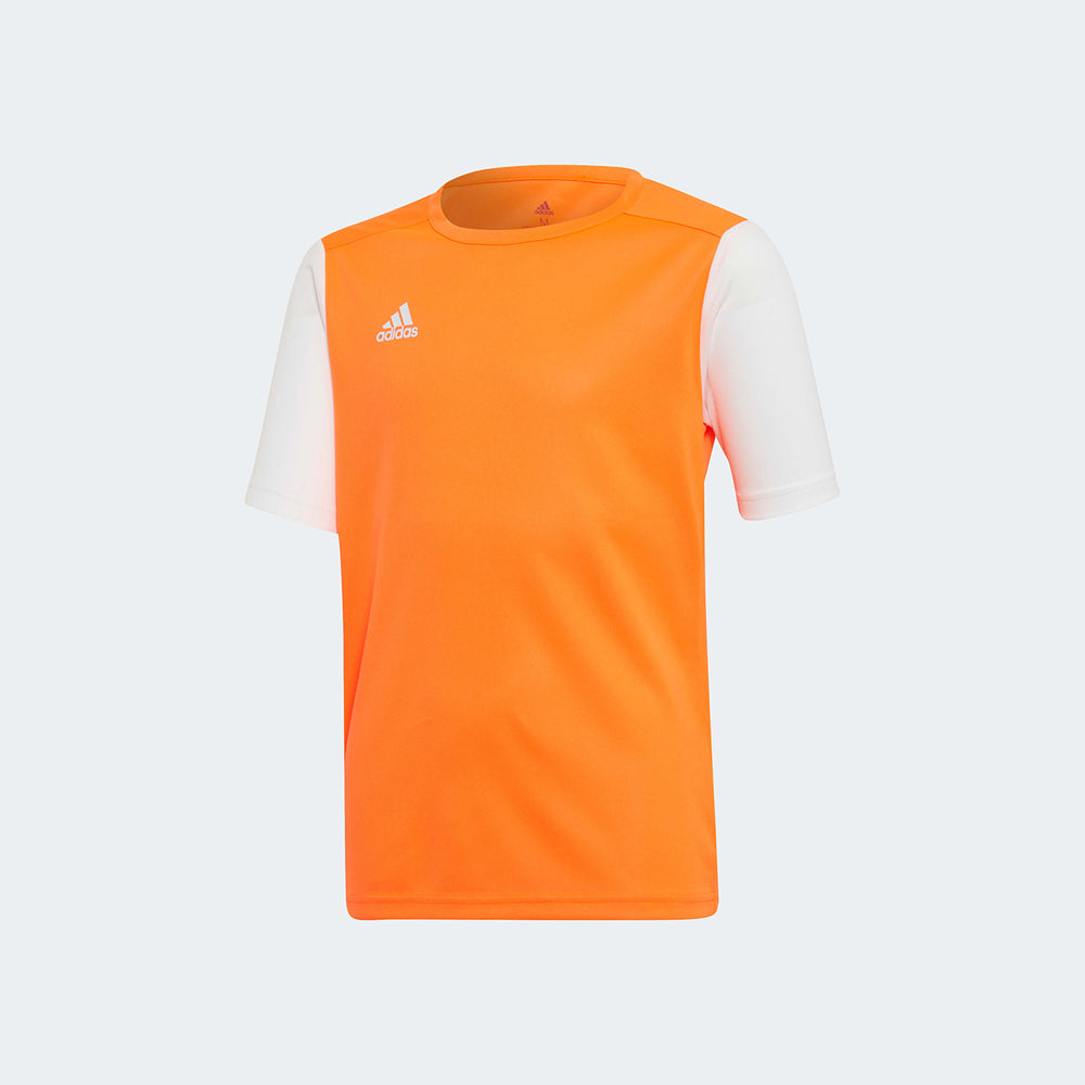 adidas YOUTH Estro 19 Jersey Solar Orange-White (Front)