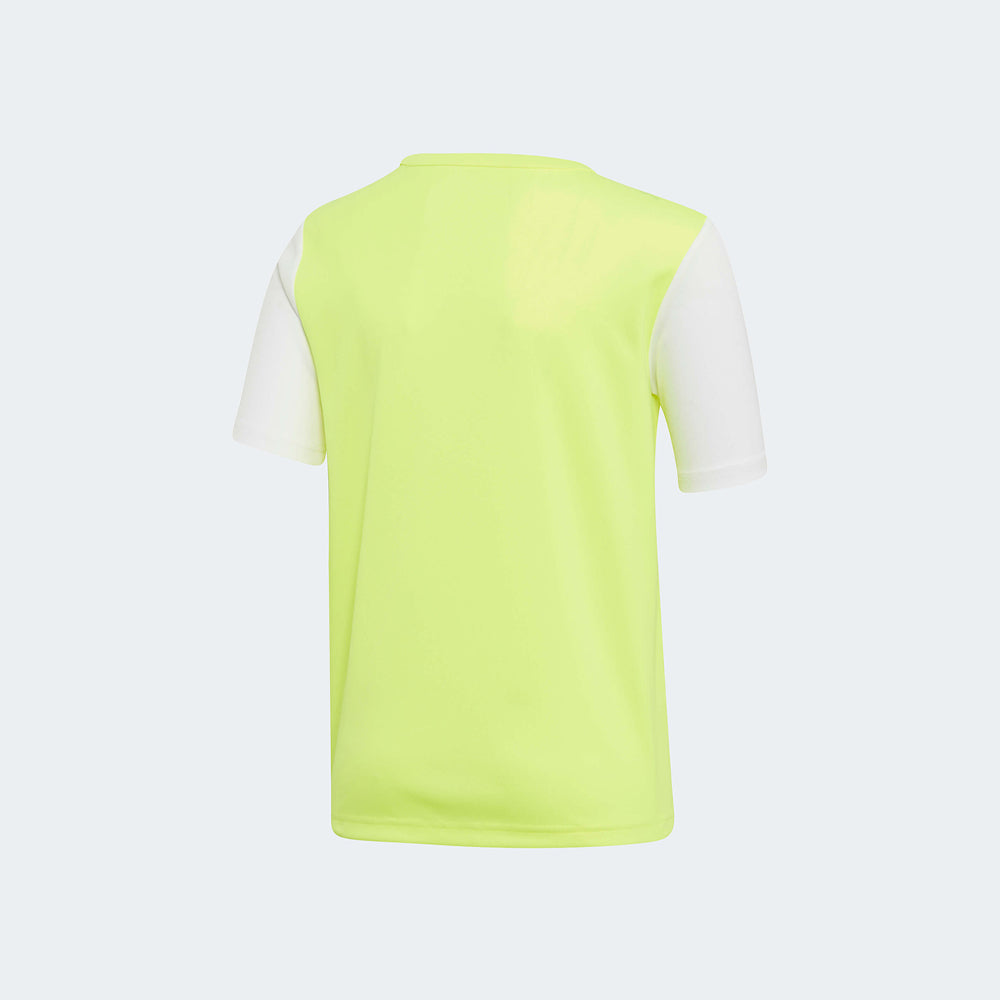 adidas YOUTH Estro 19 Jersey Solar Yellow-White (Back)