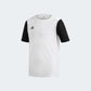 adidas YOUTH Estro 19 Jersey White-Black (Front)