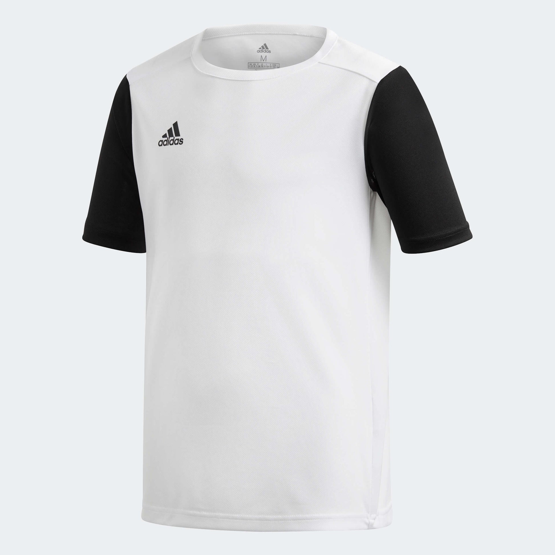 adidas YOUTH Estro 19 Jersey White-Black (Front)
