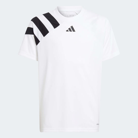 adidas YOUTH Fortore 23 Jersey White-Black (Front)