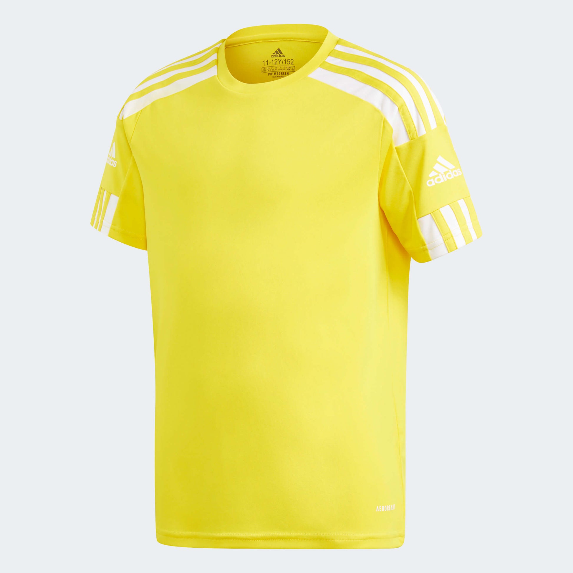 adidas YOUTH Squadra 21 Jersey Yellow-White (Front)
