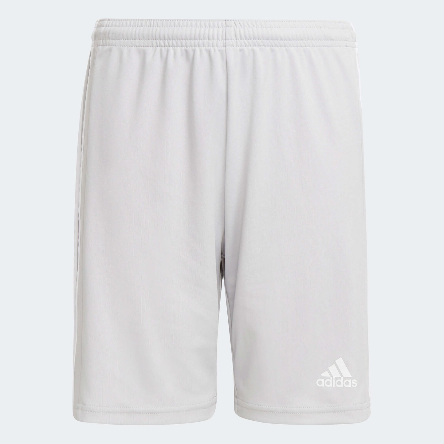 adidas YOUTH Squadra 21 Shorts Light Grey-White (Front)