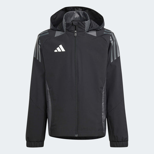 adidas YOUTH Tiro24 Competition All Weather Jacket (Front)