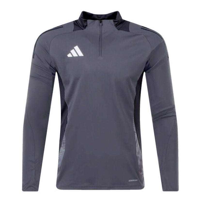 adidas YOUTH Tiro24 Competition Training Top Team Dark Grey-Team Light Grey (Front)