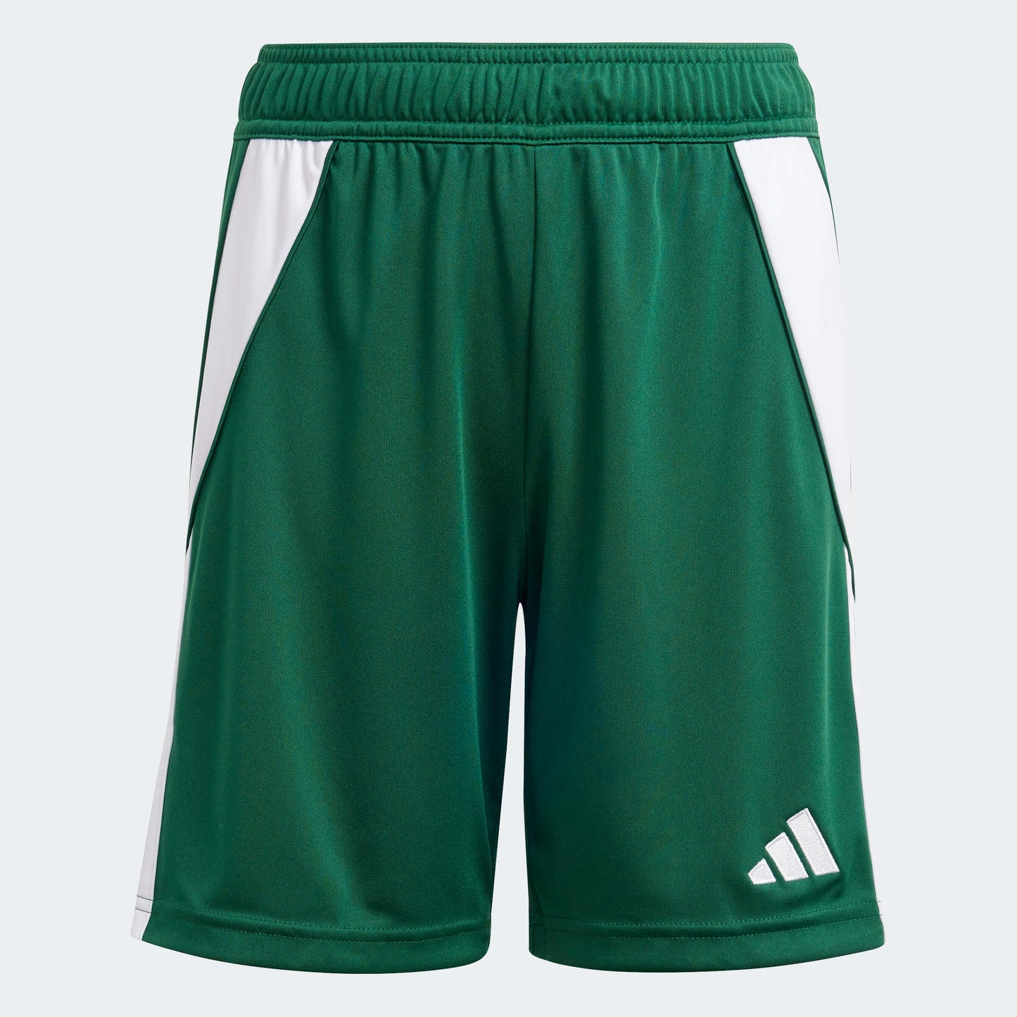 adidas YOUTH Tiro24 Short Team Dark Green-White (Front)