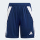 adidas YOUTH Tiro24 Short Team Navy Blue 2-White (Front)