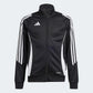 adidas YOUTH Tiro24 Training Jacket Black-White (Front)