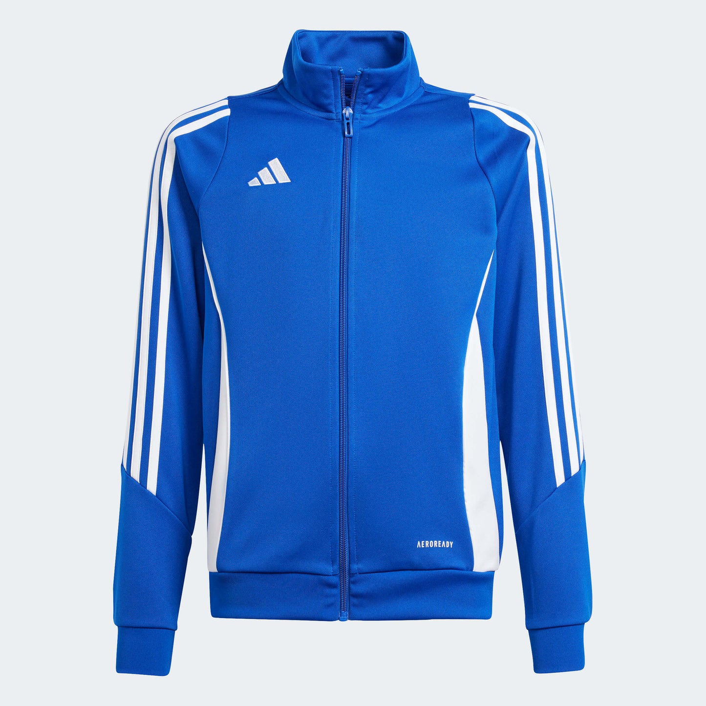 adidas YOUTH Tiro24 Training Jacket Team Royal Blue-White (Front)