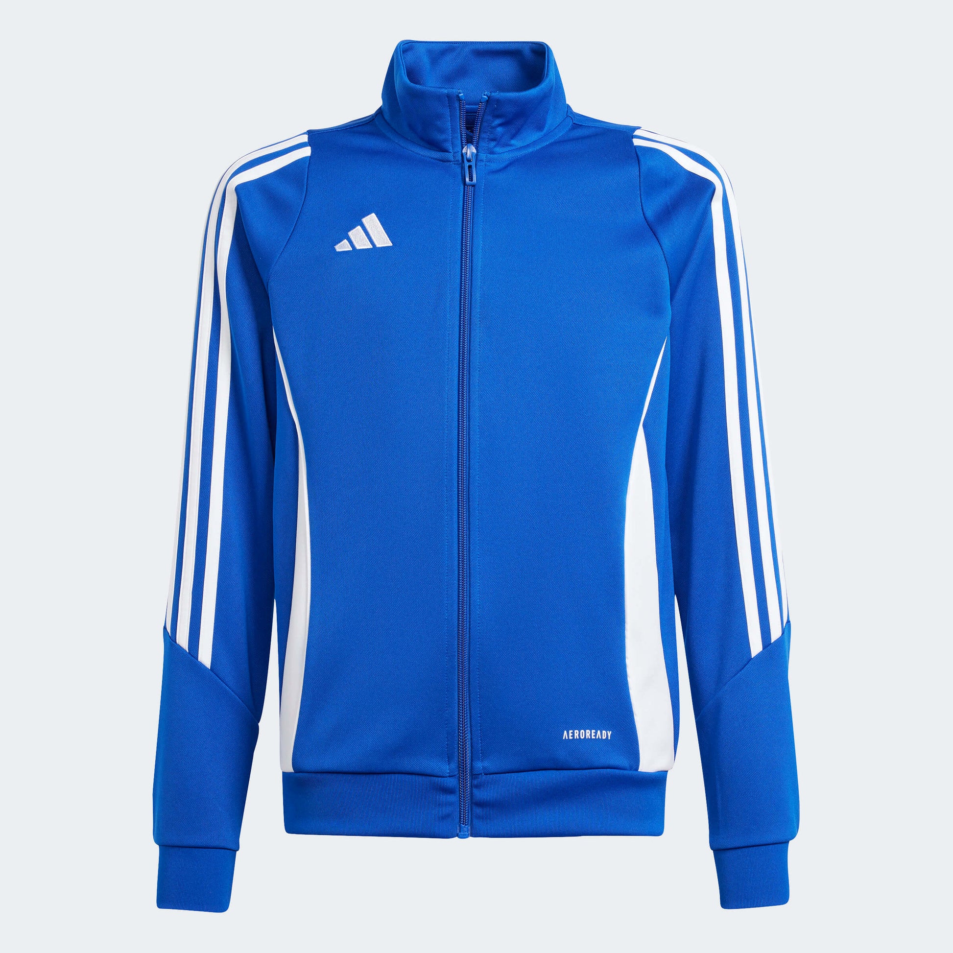 adidas YOUTH Tiro24 Training Jacket Team Royal Blue-White (Front)