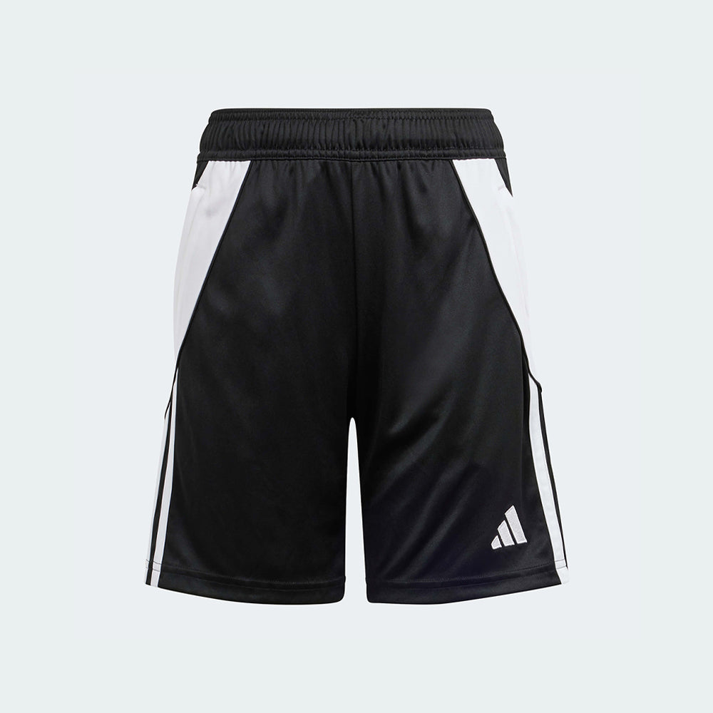 adidas YOUTH Tiro24 Training Short Black/White (Front)