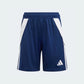 adidas YOUTH Tiro24 Training Short Team Navy Blue 2/White (Front)