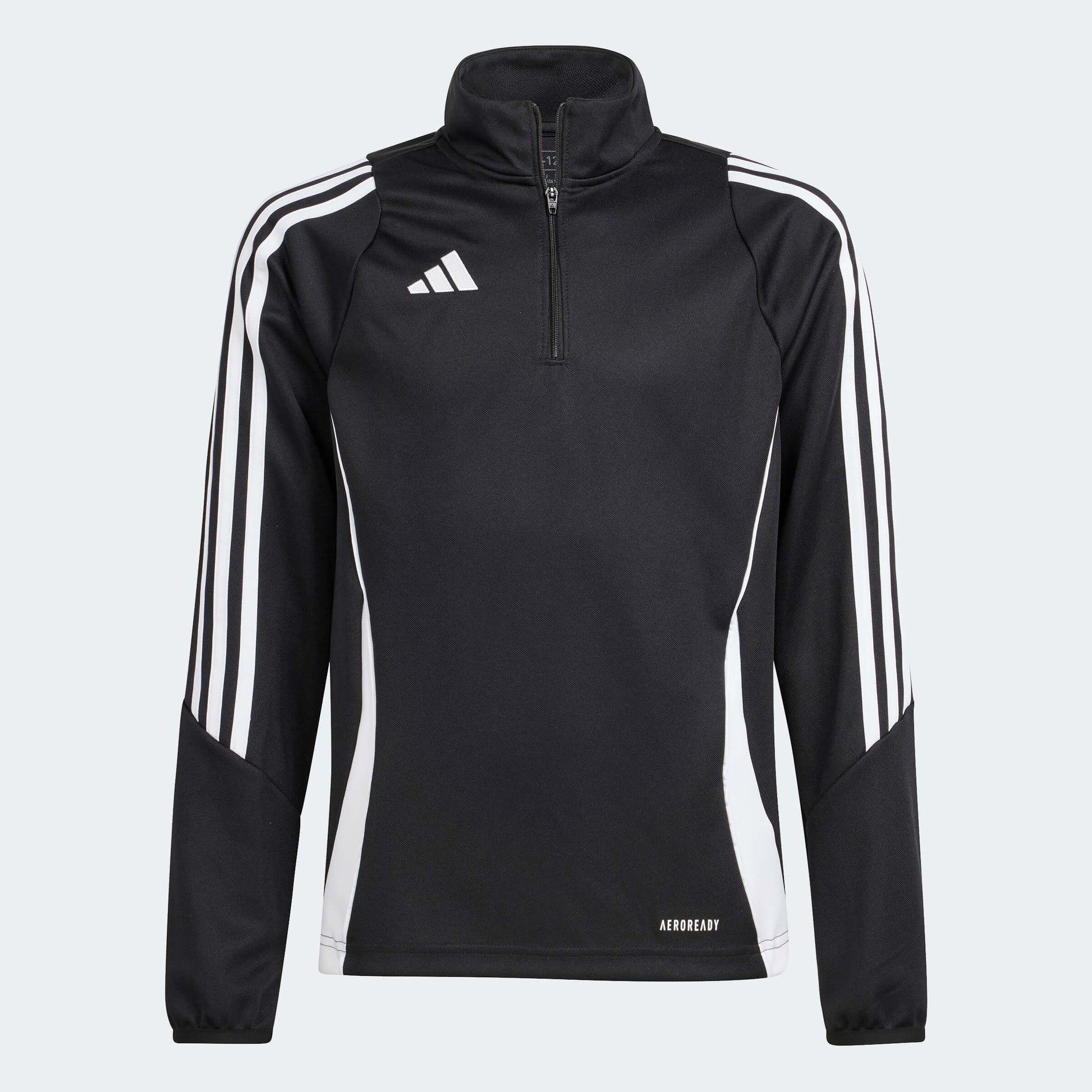 adidas YOUTH Tiro24 Training Top Black-White (Front)