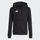 adidas Youth Entrada 26 Hoodie Black White