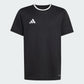 adidas Youth Entrada 26 Polyester Tee Black White front