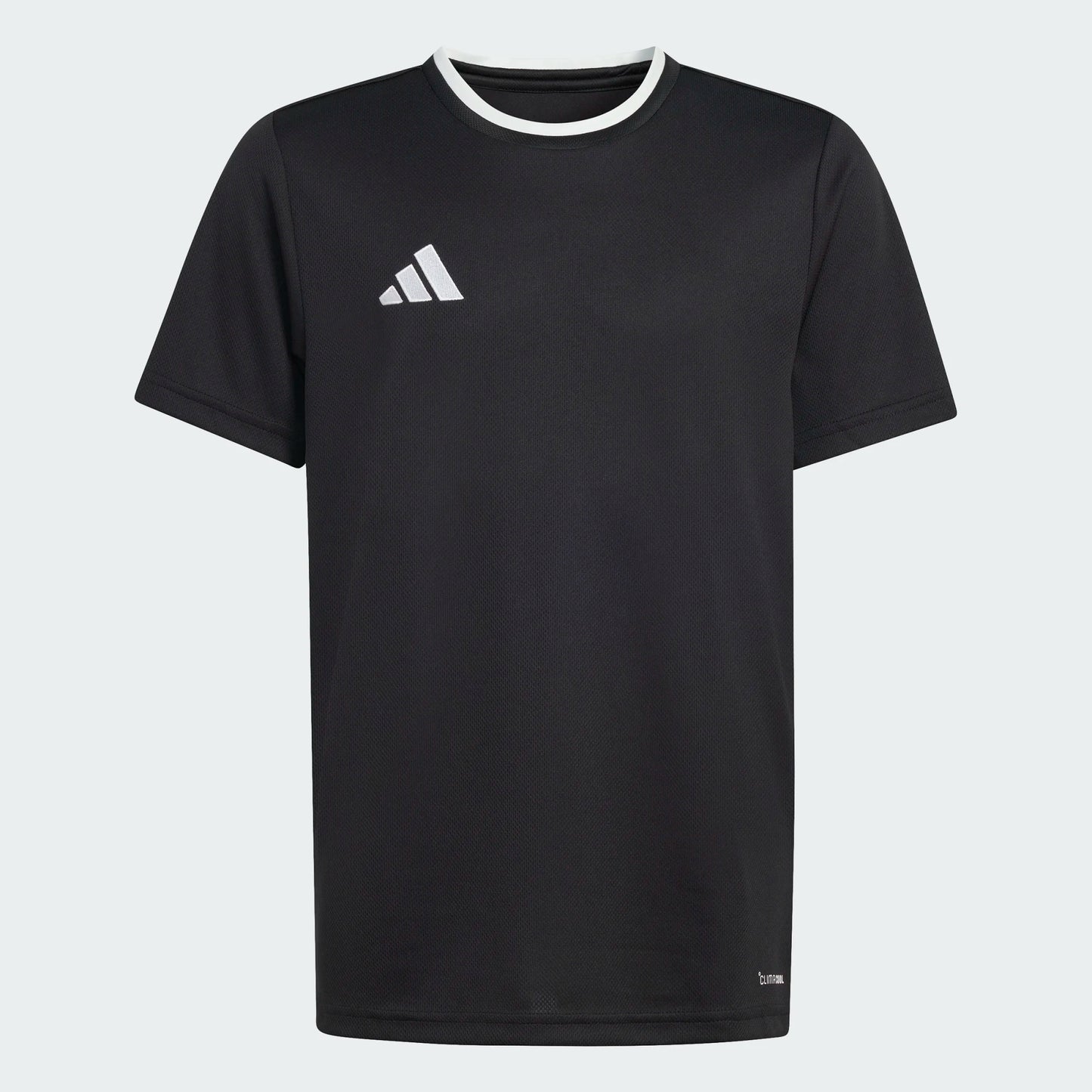 adidas Youth Entrada 26 Polyester Tee Black White front