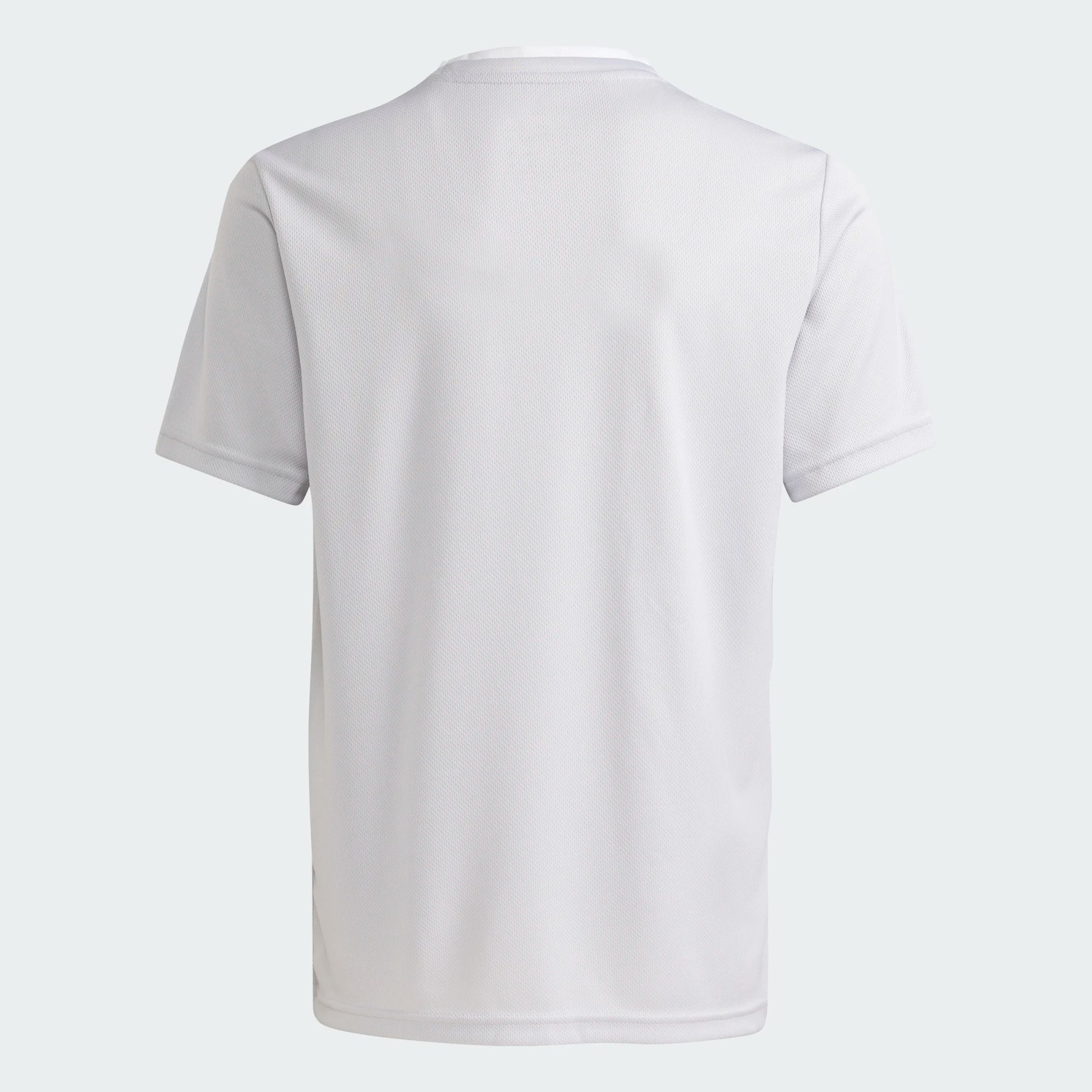 adidas Youth Entrada 26 Polyester Tee Team Light Grey back