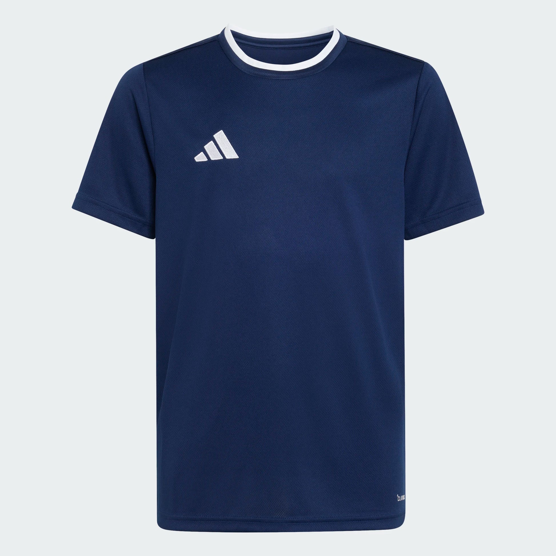 adidas Youth Entrada 26 Polyester Tee Team Navy Blue front