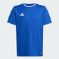 adidas Youth Entrada 26 Polyester Tee Team Royal Blue front