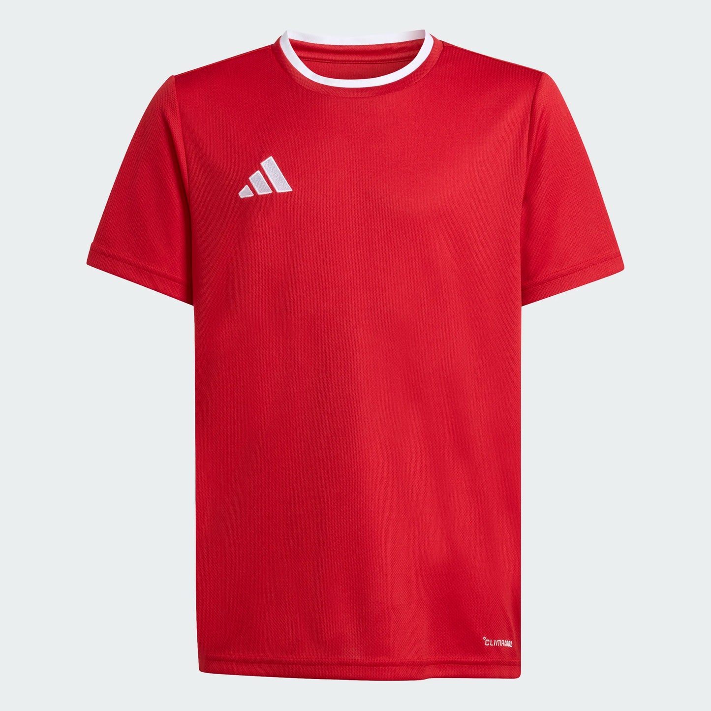 adidas Youth Entrada 26 Polyester Tee Team Power Red front