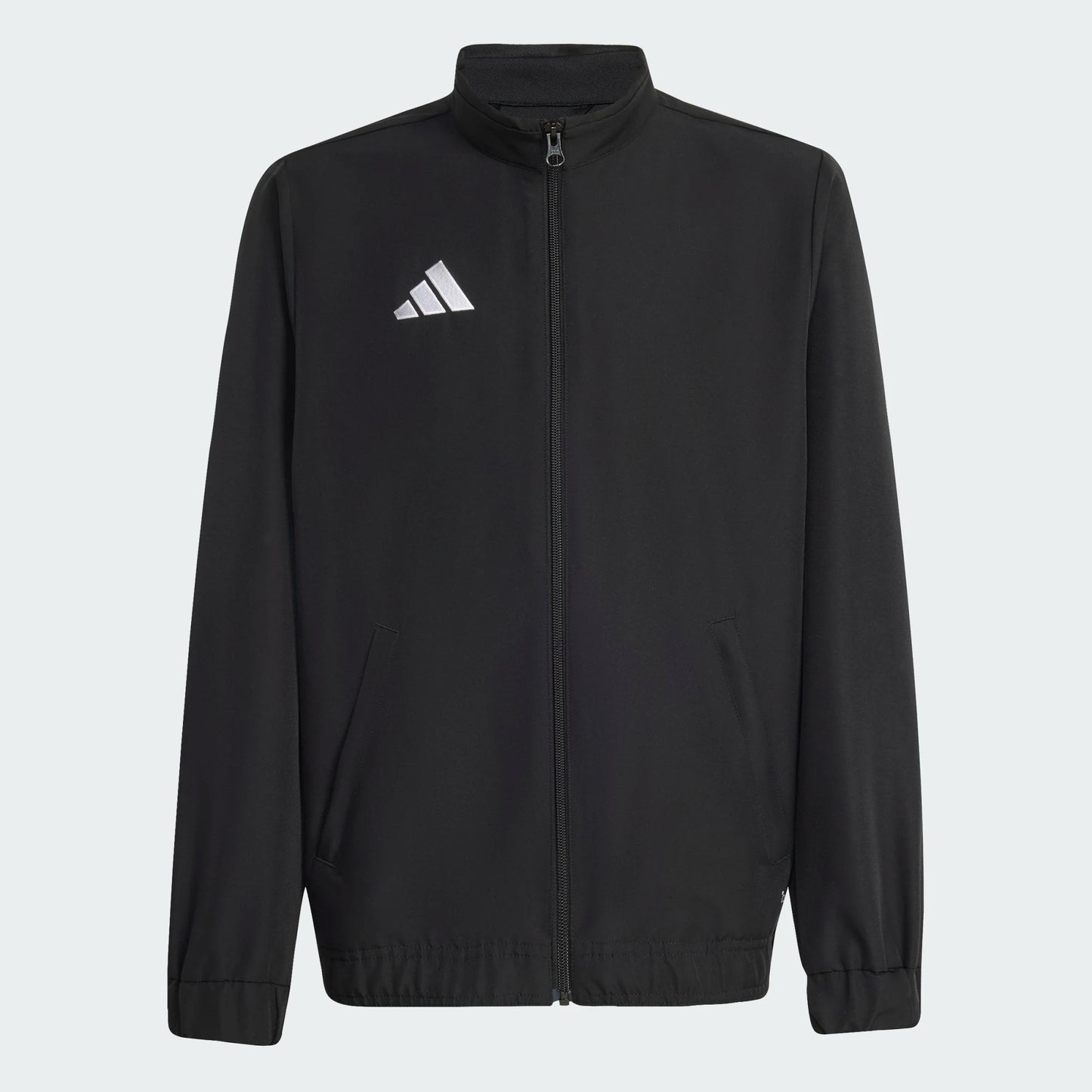 adidas Youth Entrada 26 Track Jacket Black White 1