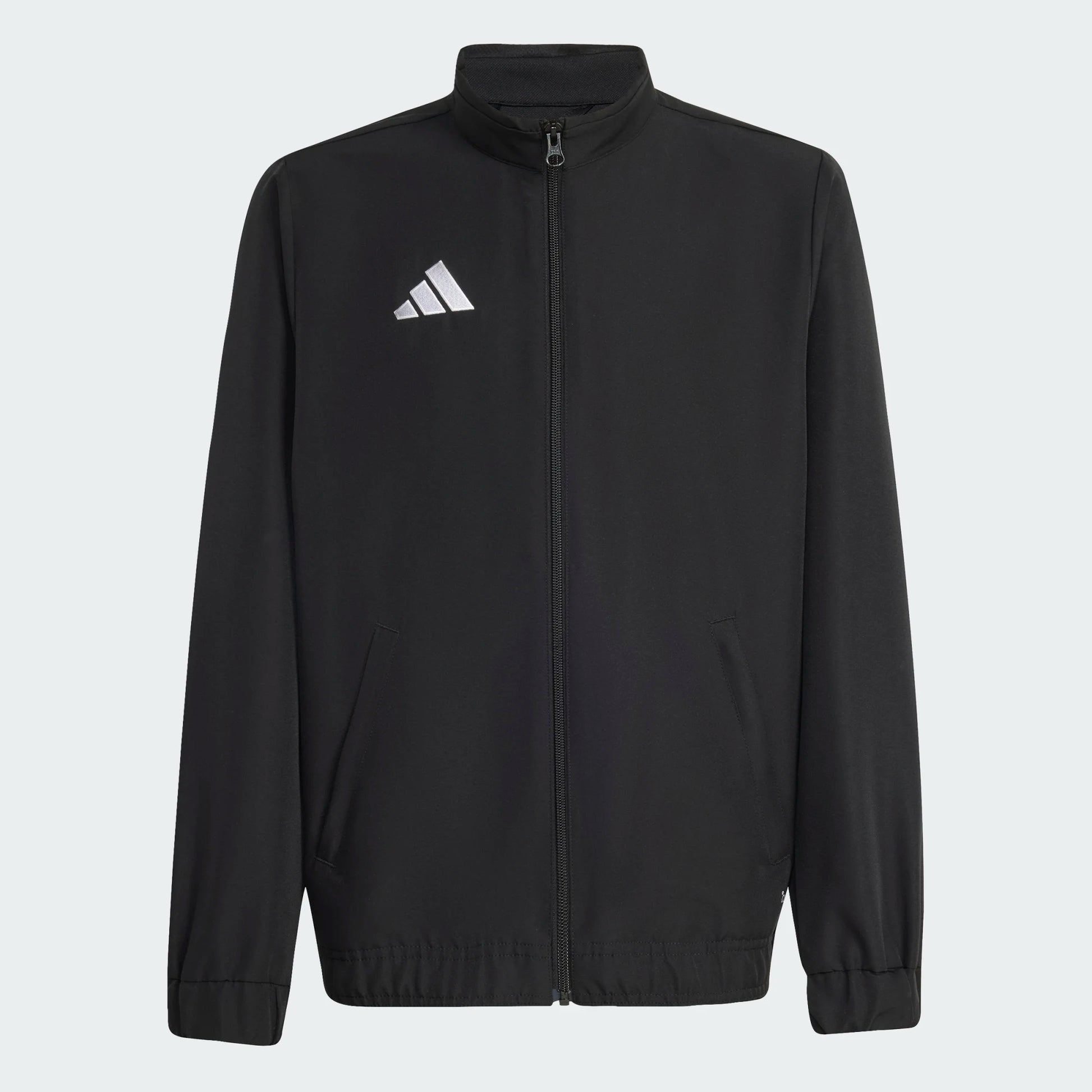 adidas Youth Entrada 26 Track Jacket Black White 1