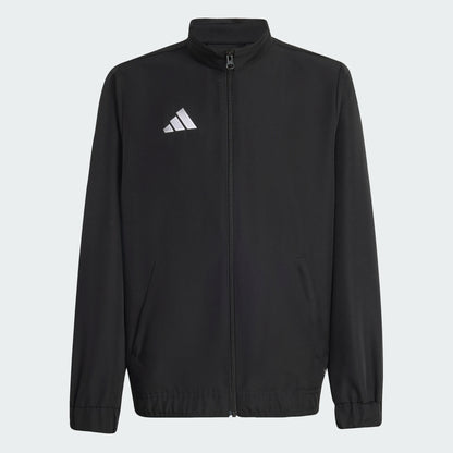 adidas Youth Entrada 26 Track Jacket Black White 1