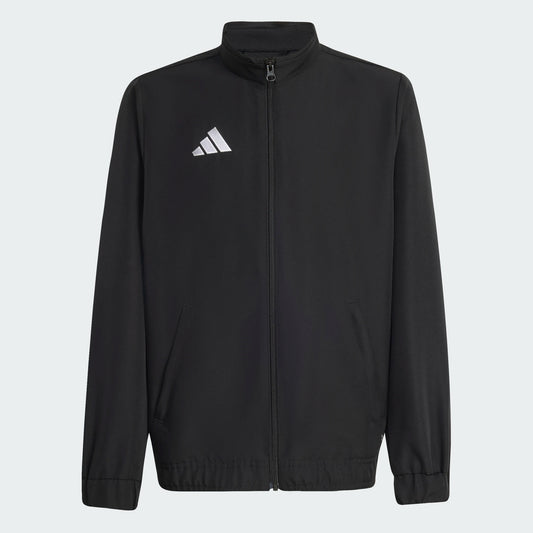 adidas Youth Entrada 26 Track Jacket Black White 1