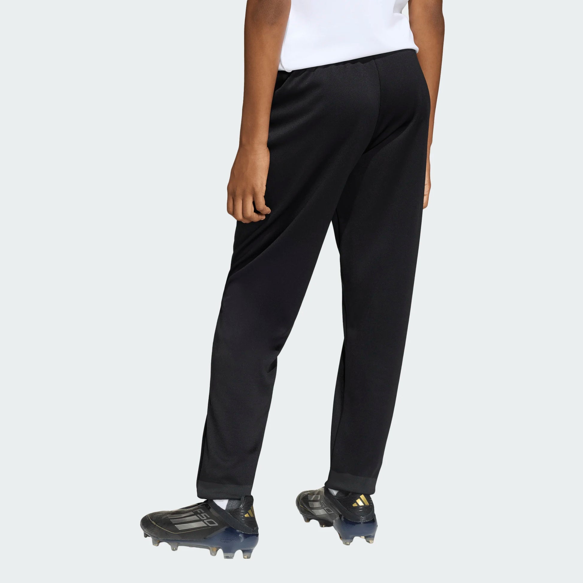 adidas Youth Entrada 26 Training Pants Black White back