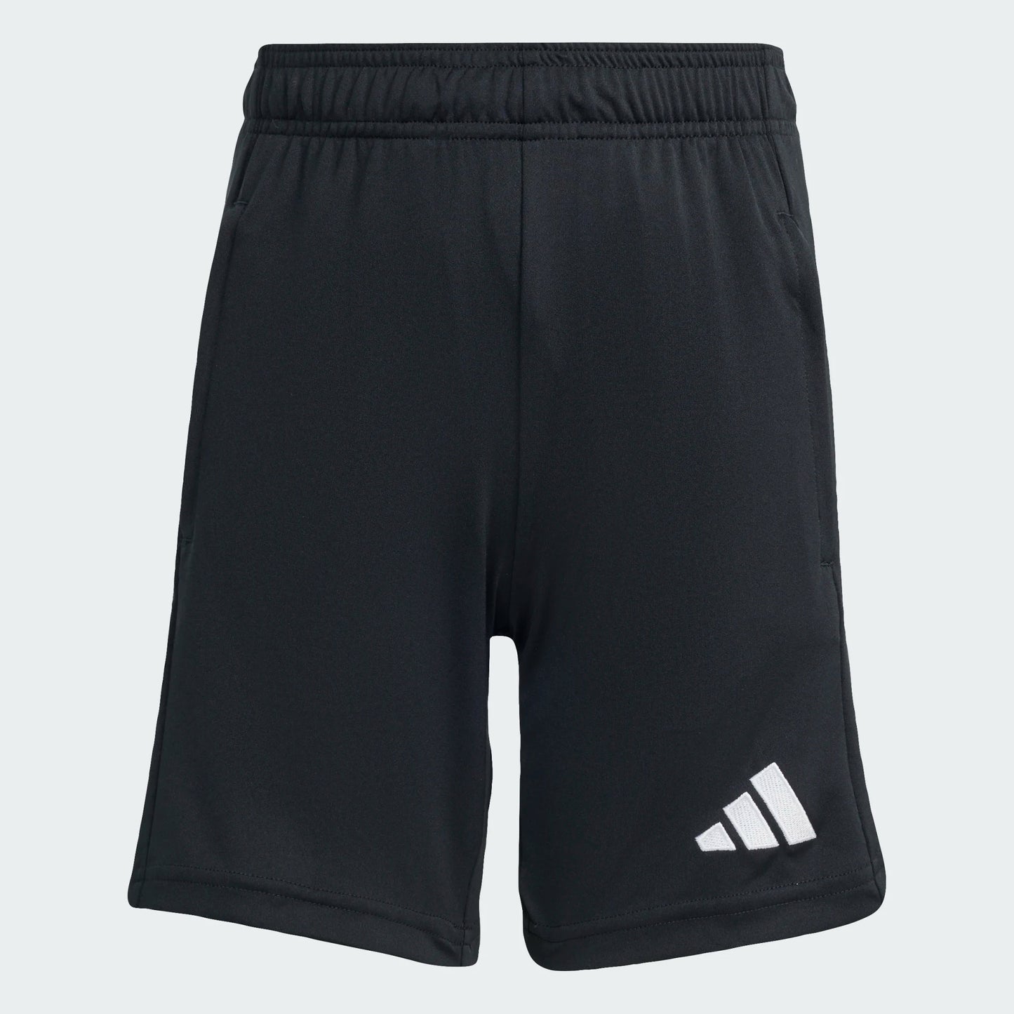 adidas Youth Entrada 26 Training Shorts Black White front