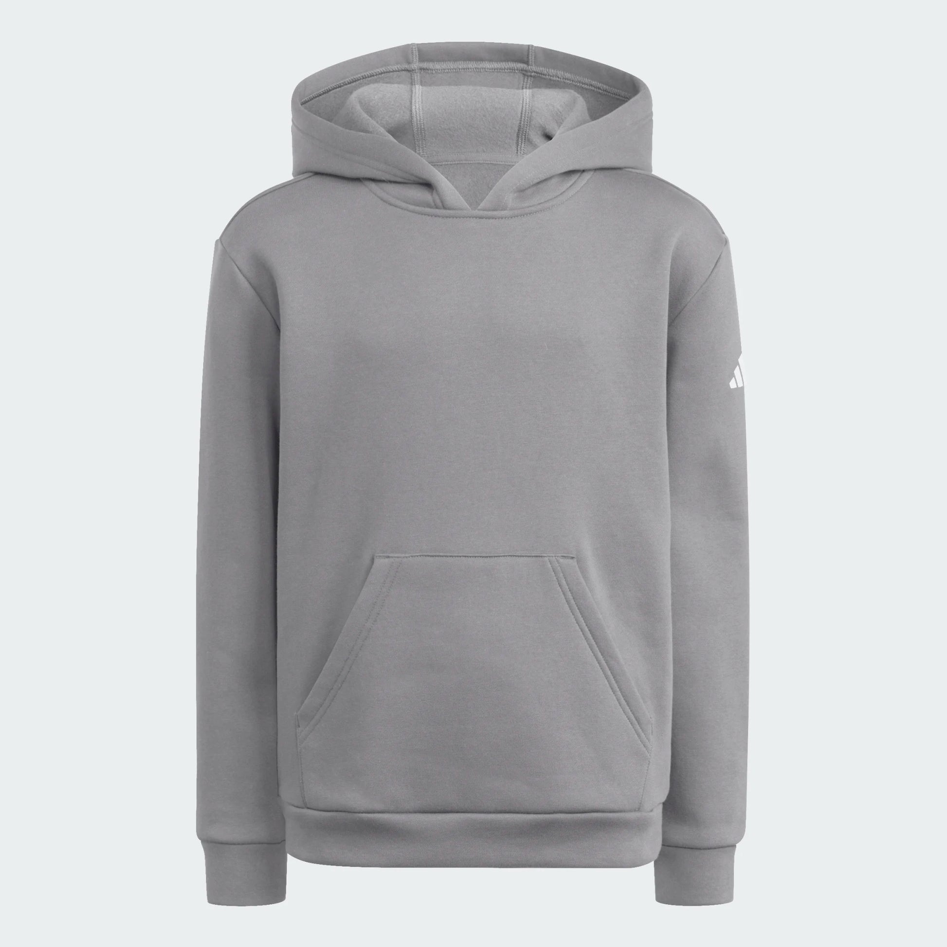 adidas Youth Fleece Hood Team Grey Four