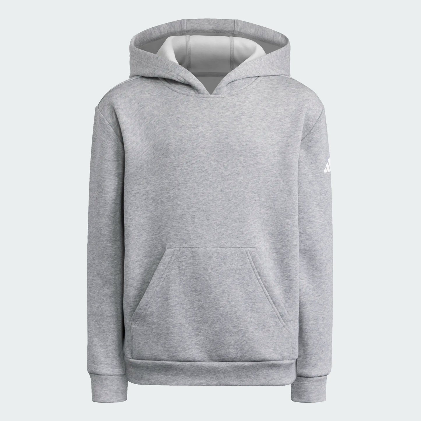 adidas Youth Fleece Hood Team Medium Grey Heather