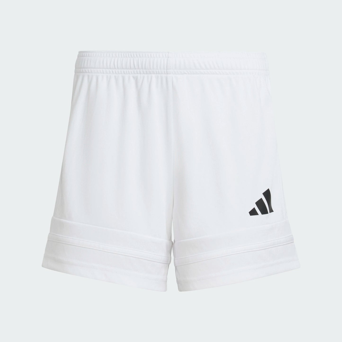 adidas Youth Girls Squadra 25 Shorts White/White/Black (Front)