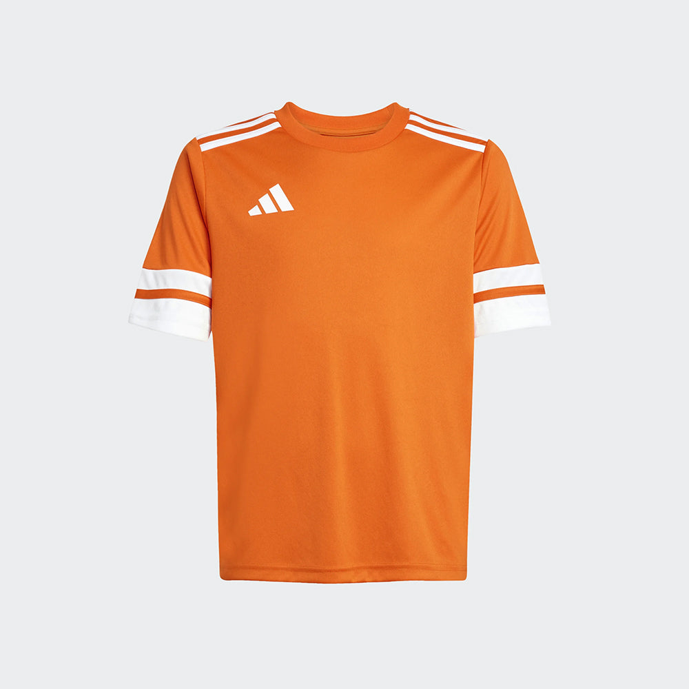 adidas Youth Squadra 25 Jersey Short Sleeve Team Orange/White (Front)