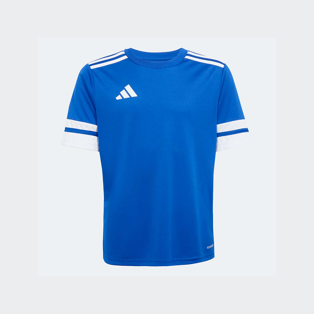 adidas Youth Squadra 25 Jersey Short Sleeve Team Royal Blue/White (Front)