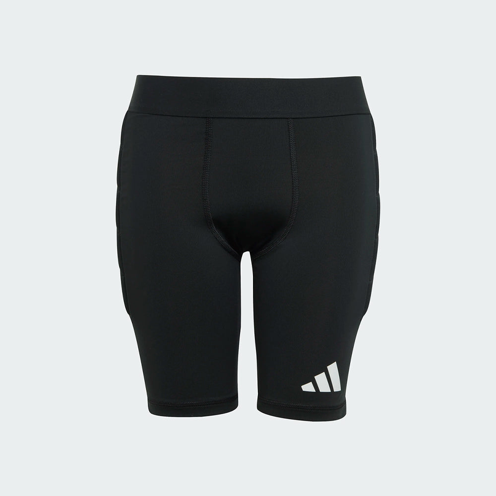 adidas Youth Squadra 25 Padded Goalkeeper Short Tights (Front)