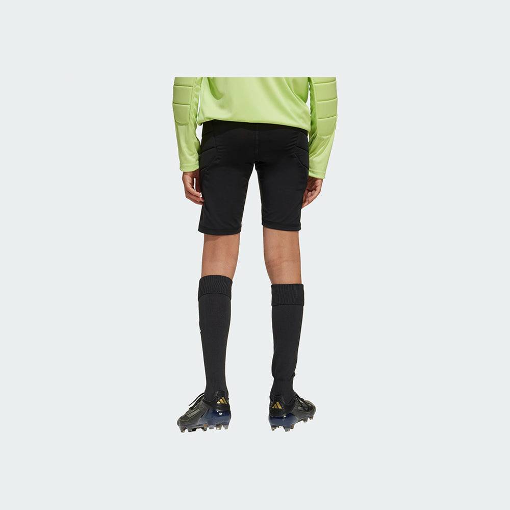Walter Kepeer Goalkeeper Shorts With Side Protectors - Compression Fit, Anti-Bacterial Lycra, Bia-Nero Color, XS