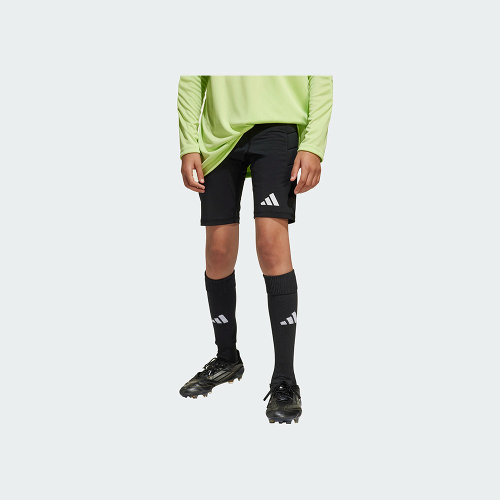 adidas Youth Squadra 25 Padded Goalkeeper Short Tights (Model - Front)