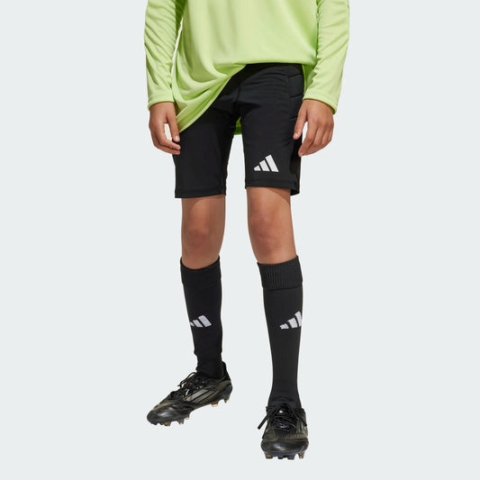 adidas Youth Squadra 25 Padded Goalkeeper Short Tights (Model - Front)