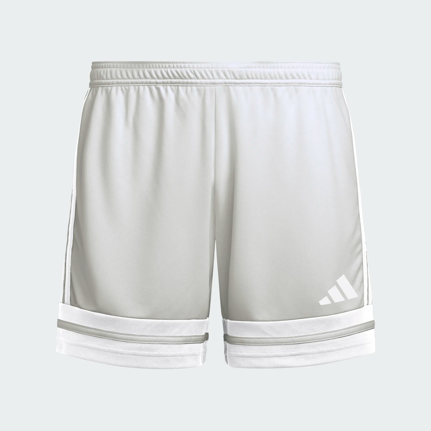 adidas Youth Squadra 25 Shorts Team Light Grey/White (Front)