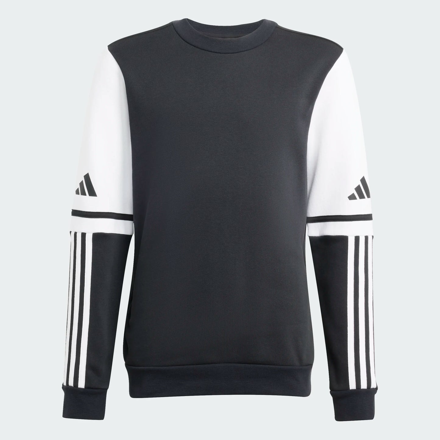 adidas Youth Squadra 25 Sweat Crew Black White