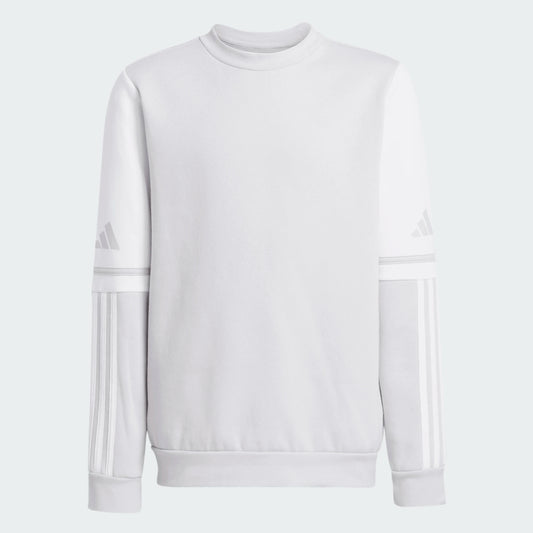 adidas Youth Squadra 25 Sweat Crew Team Light Grey