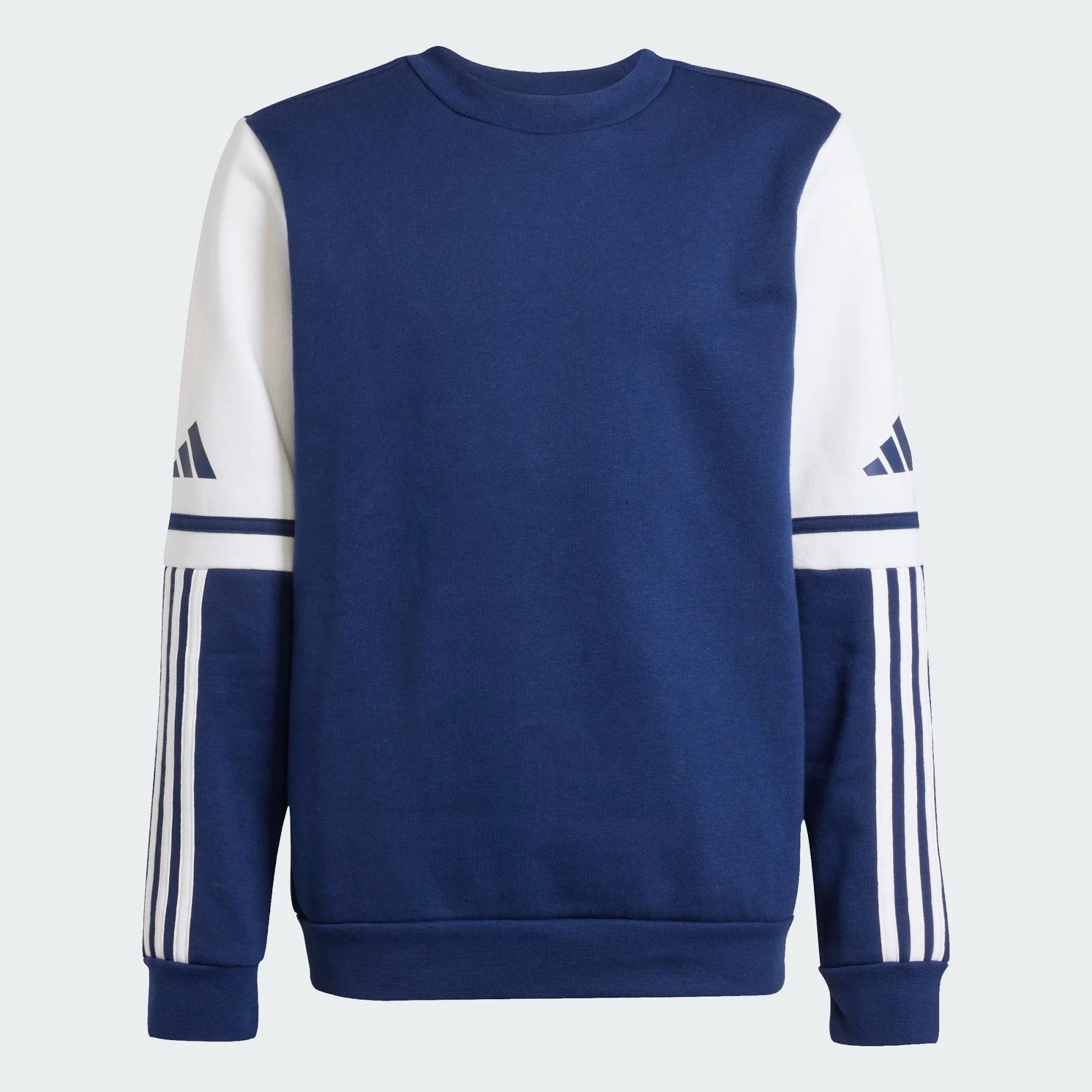 adidas Youth Squadra 25 Sweat Crew Team Navy Blue