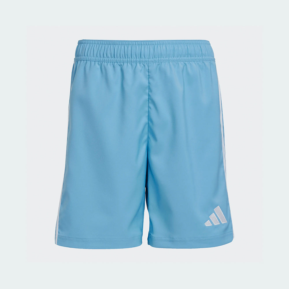 adidas Youth Tastigo 25 Shorts Team Light Blue/White (Front)